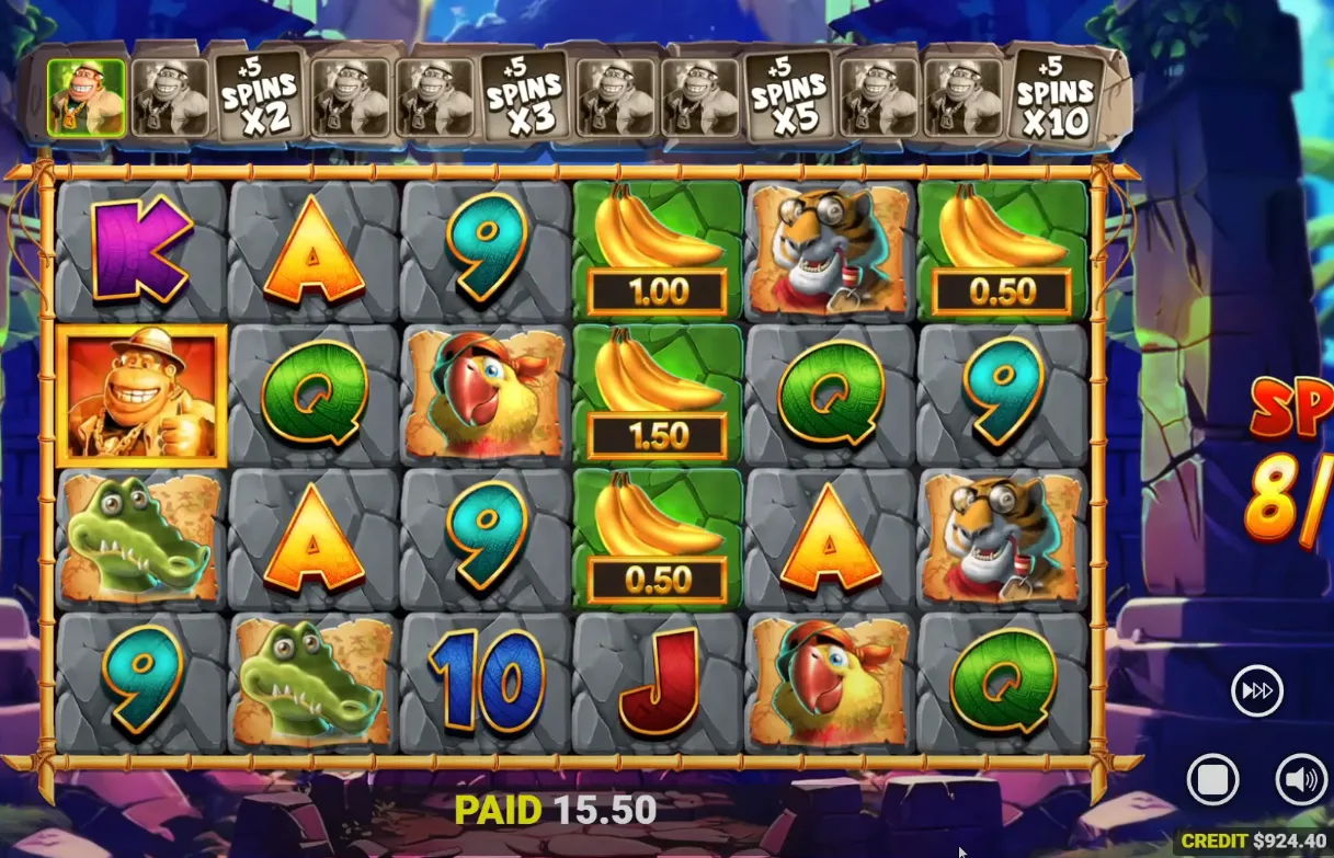 Kong 3 Even Bigger Bonus demo